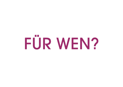 F r Wen?