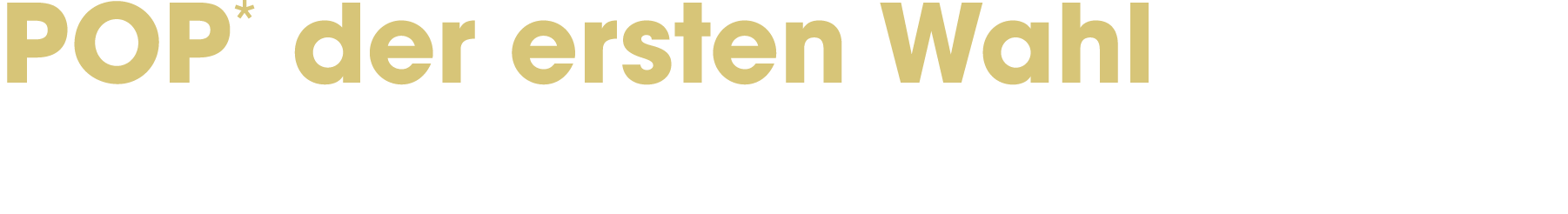 POP* der ersten Wahl bei kardiovaskul rem Risiko