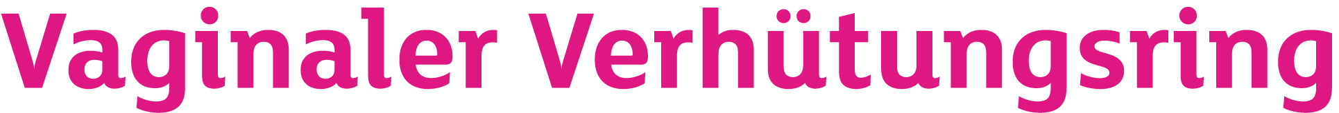 Vaginaler Verh tungsring