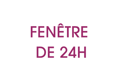 Fen tre de 24h