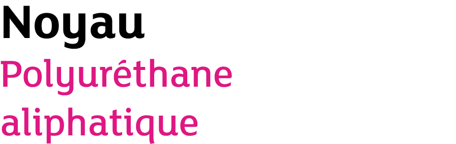 Noyau Polyur thane aliphatique