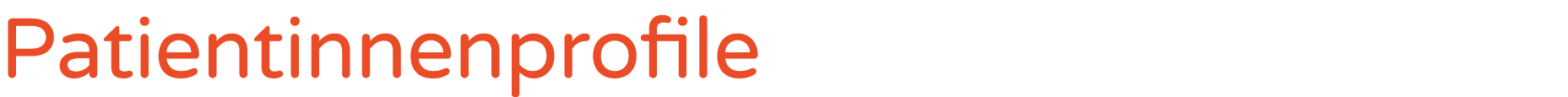 Patientinnenprofile