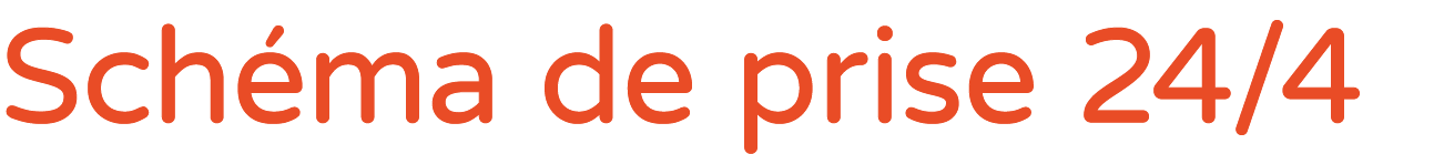 Sch ma de prise 24/4