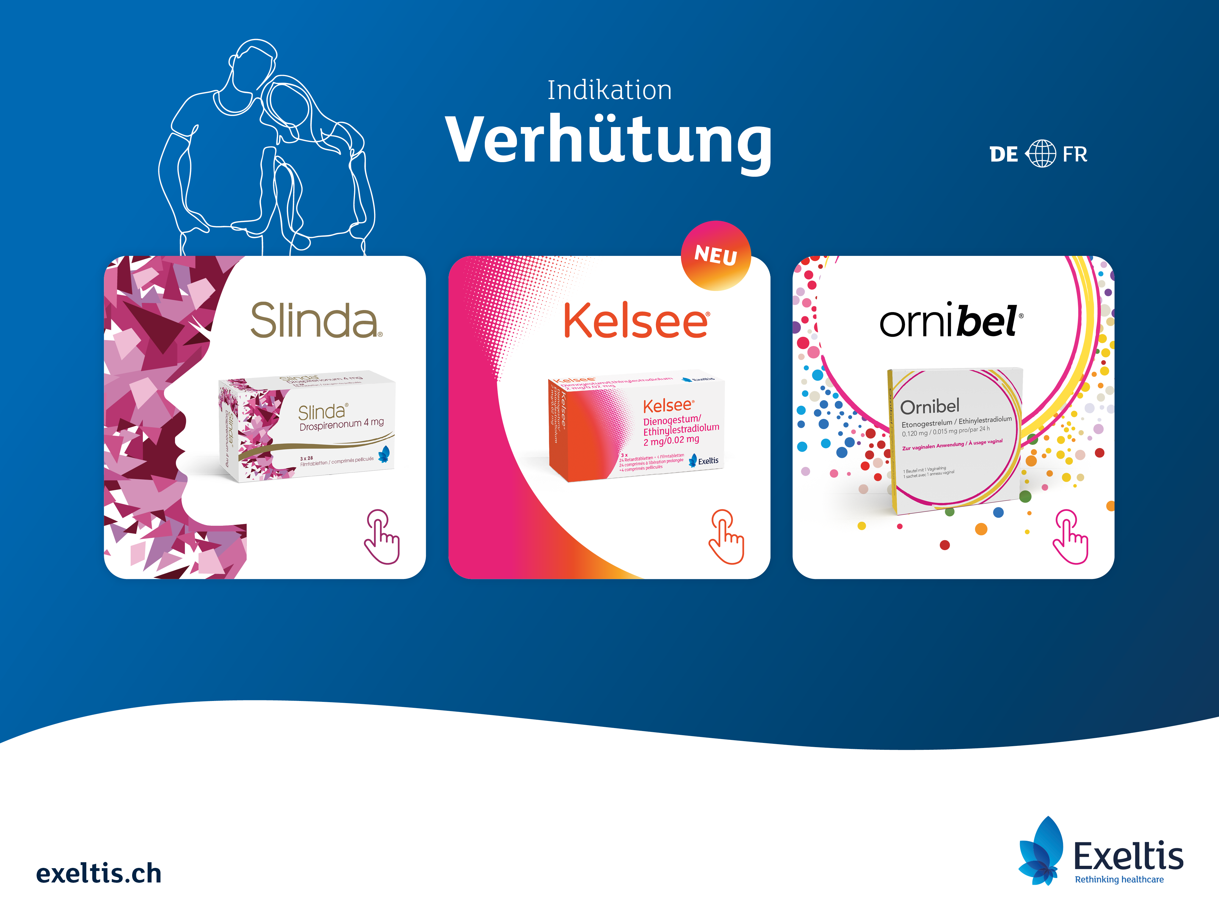 DE ￼ FR,Indikation Verh tung,exeltis.c