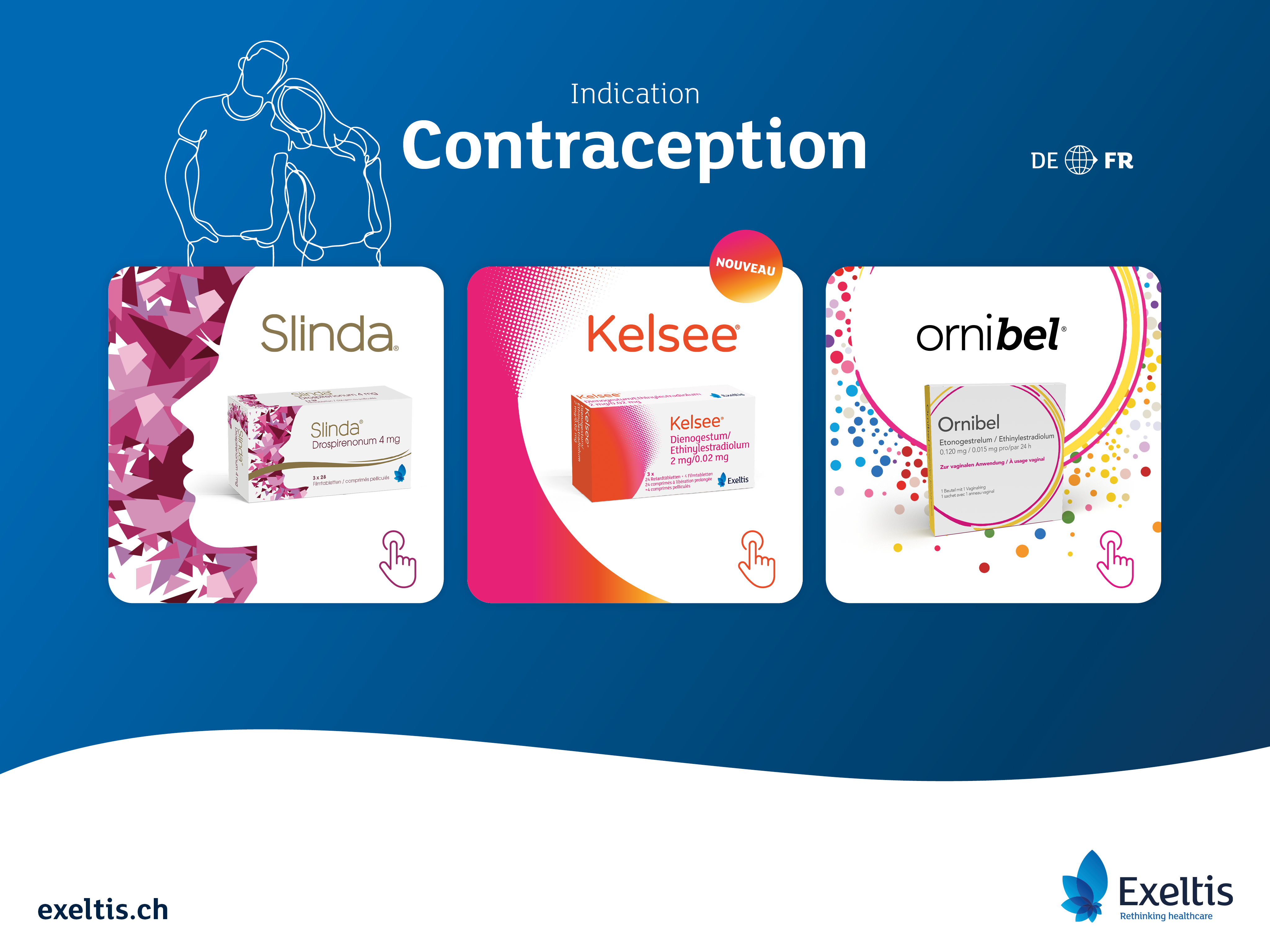 DE ￼ FR,Indication Contraception,exeltis.c