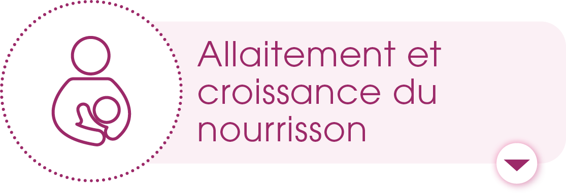 Allaitement et ­croissance du ­nourrisso