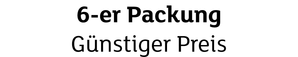 6 er Packung G nstiger Preis
