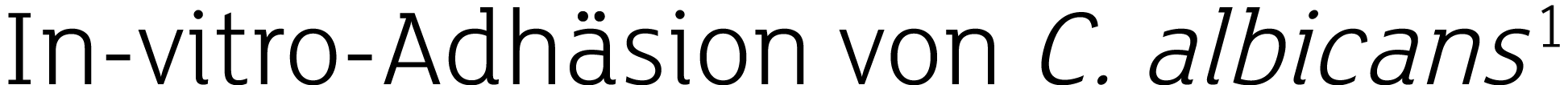 In vitro Adh sion von C. albicans1