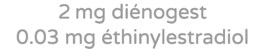 2 mg di nogest 0.03 mg thinylestradiol